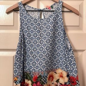 Farm Rio - sleeveless top - small